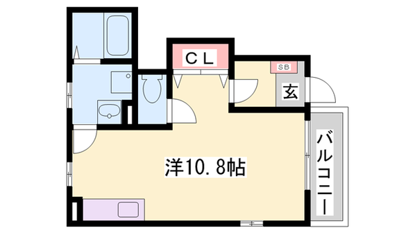 明石駅 徒歩9分 1階の物件間取画像